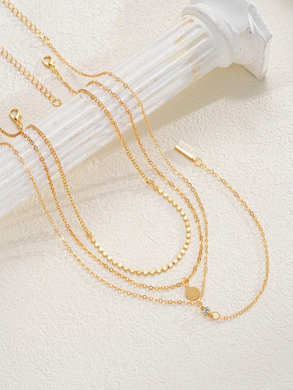 Collier long argent avec diamants en Y pour femmes