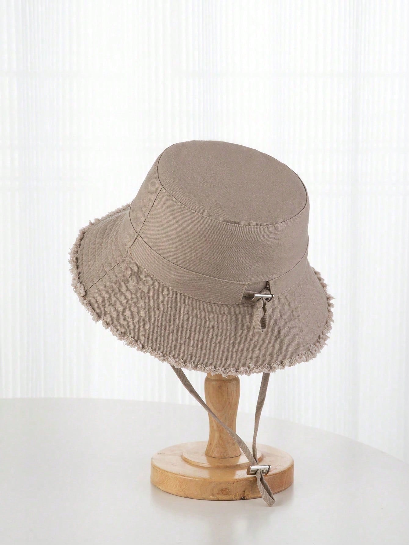 Chapeau seau unisexe à franges - Protection solaire