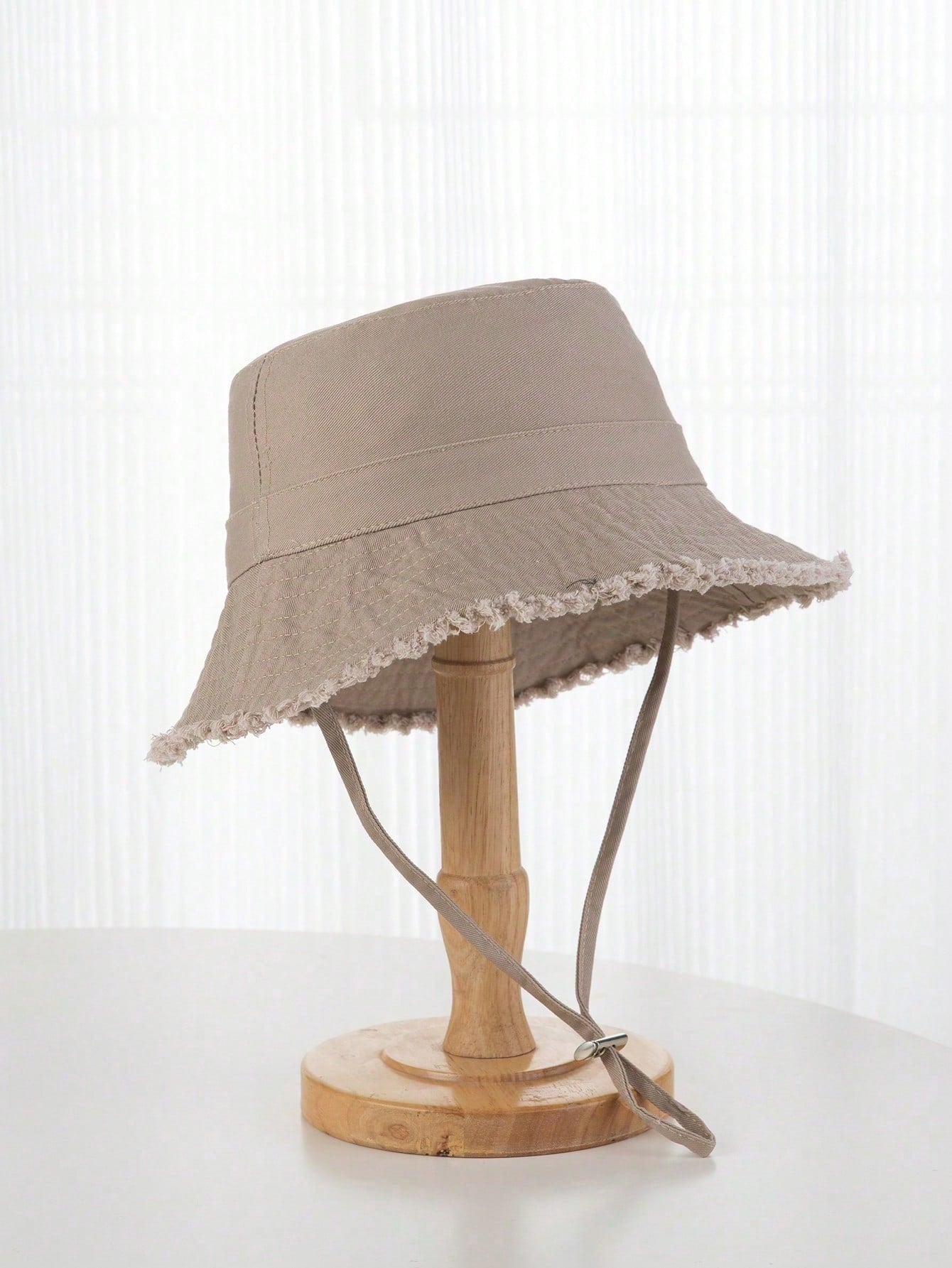 Chapeau seau unisexe à franges - Protection solaire