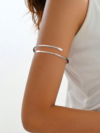 Brassard métal spirale lisse - Accessoire couple
