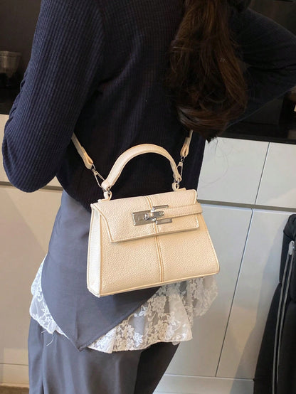 Sac bandoulière PU imperméable ajustable avec fermeture magnétique