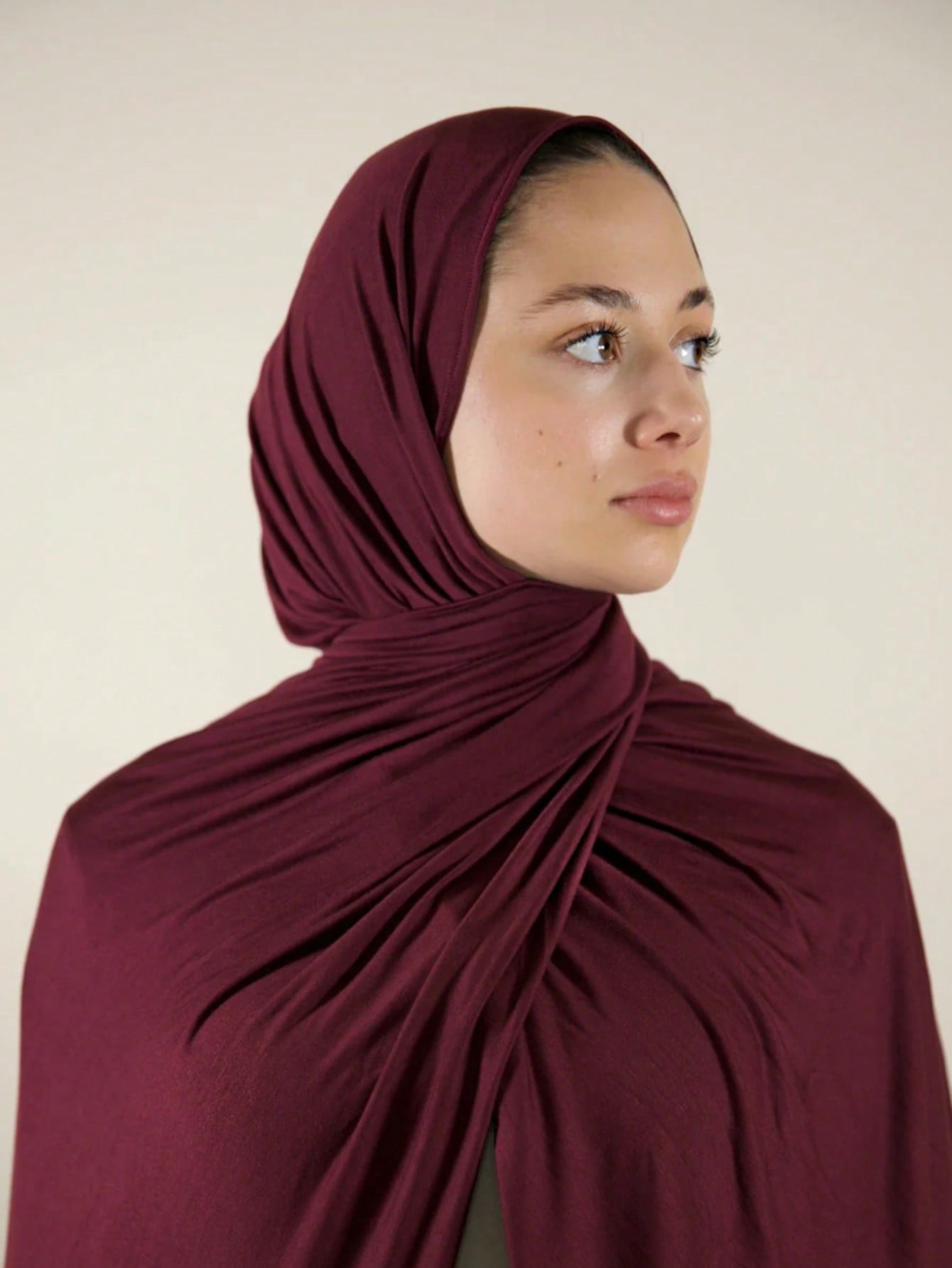 Foulard long modal unie pour femmes - Usage quotidien