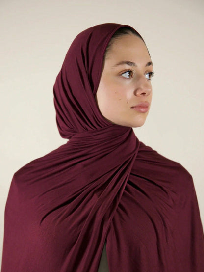 Foulard long modal unie pour femmes - Usage quotidien
